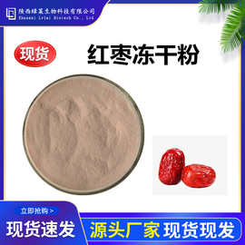 红枣冻干粉 98%红枣粉 水溶量大价优 现货供应 陕西绿莱  红枣提