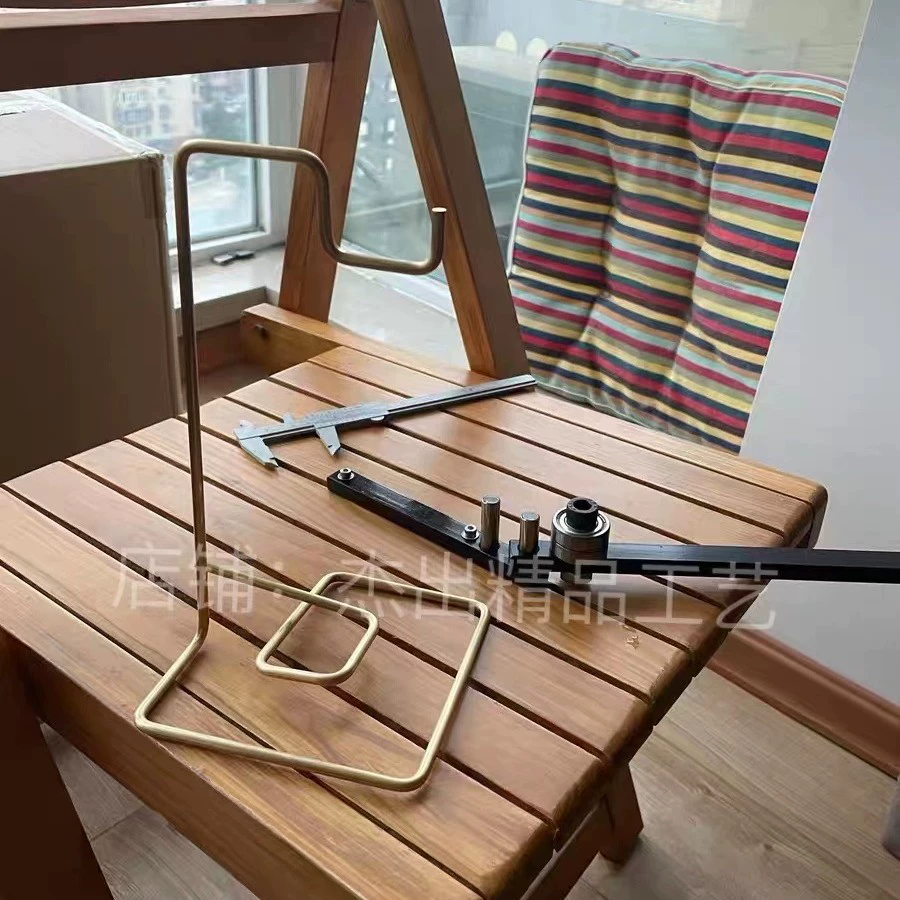 Bending machine reinforced bend, weaving basket, dustpan, anchor hook iron steel copper bar camping support, manual bending tool