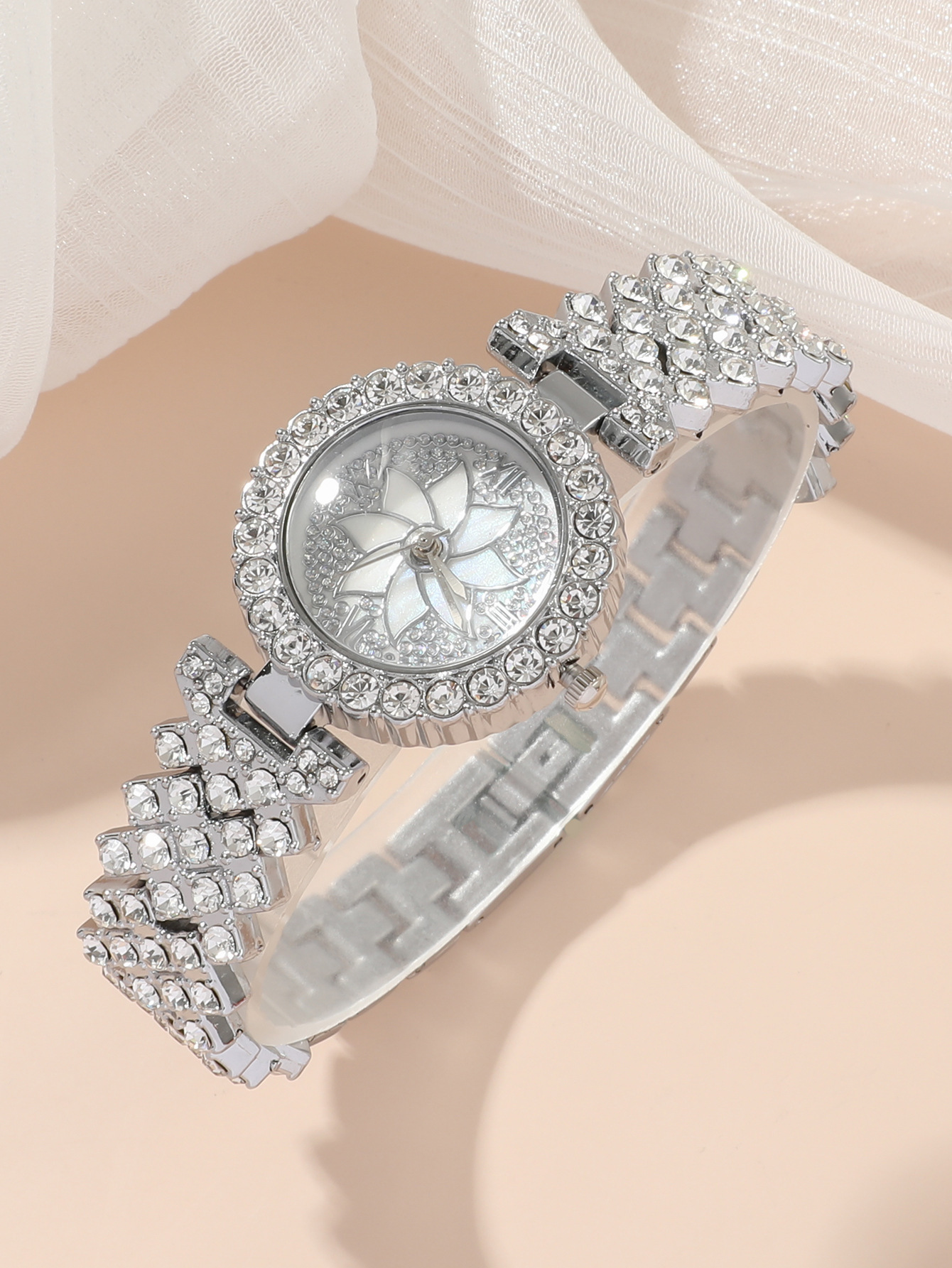 Explosions New Style Gypsophila Watch Women's Creative Gift set 4 pcs/set_voghion.com