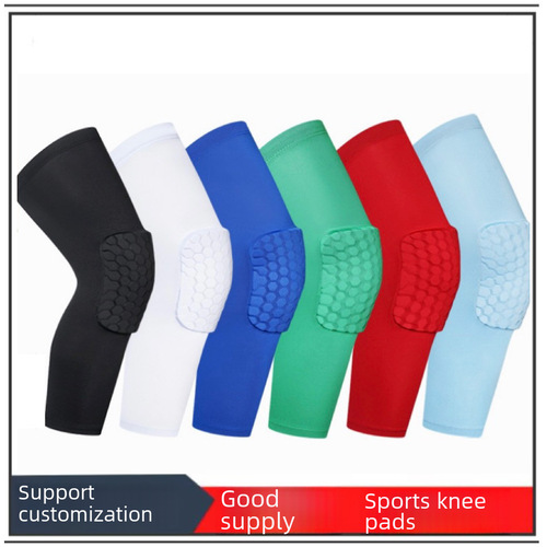 Basketball sports knee pads protective gear outdoor sports honeycomb knee pads anti-collision protective equipment running fitness sports knee protection