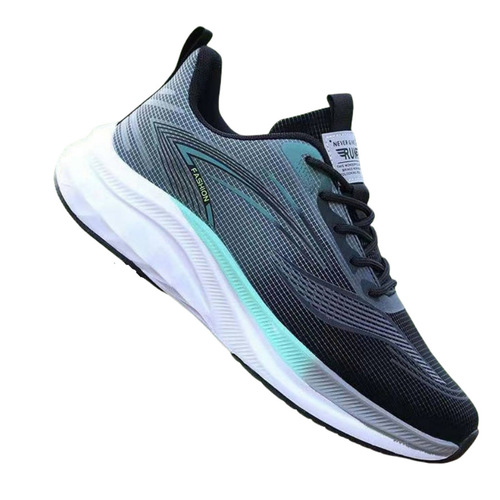 Men's Breathable Mesh Shoes, Anti-Slip Rubber Sole, Running Shoes, Sports Casual Shoes, Cross-Border Source Factory, Dropshipping One Piece