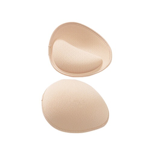 6cm external expansion thickened breast pad small breast enlargement sports bra split seamless bra cup sponge insert