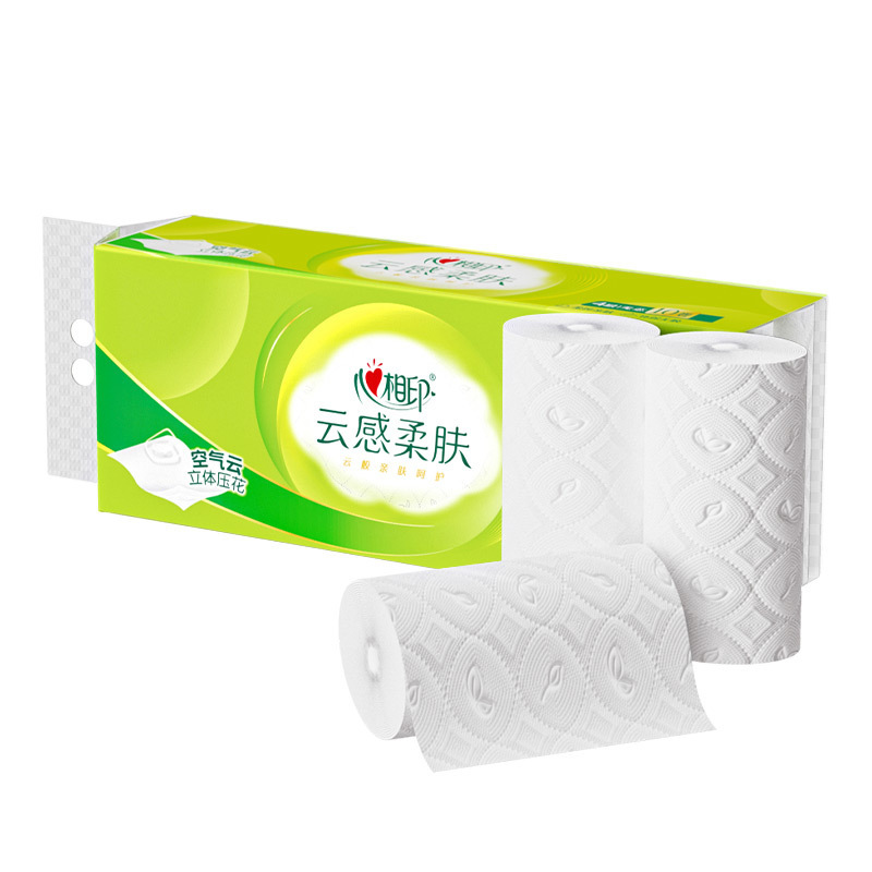 Xinxiangyin Heartless Roll Paper 700g Household Toilet Paper, Toilet Tissue, Whole Box, Bulk Wholesale, Economical Pack Xinxiangyin Heartless Roll Paper 700g Household Toilet Paper, Toilet Tissue, Whole Box, Bulk Wholesale, Economical Pack