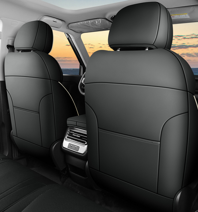 Suitable for Jietu Shanhai T1 Special Seat Cover, Fully Enclosed Seat Cover, Four-Season Universal Car Seat Cushion, Leather Seat Cushion