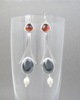 Advanced retro red fashionable design earrings, high-quality style, trend of season