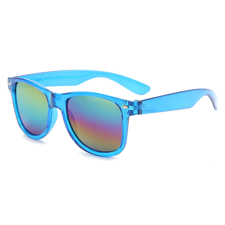 Streetwear Solid Color Pc Square Full Frame Kids Sunglasses display picture 2