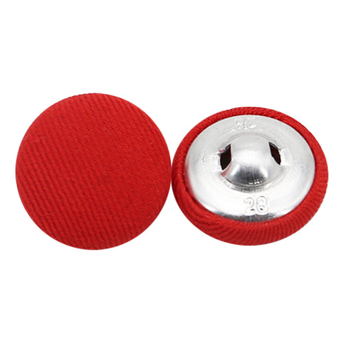 Colorful round fabric-covered buttons woolen coat jacket fabric-covered buttons shirt blouse buttons trench coat fabric-covered buttons
