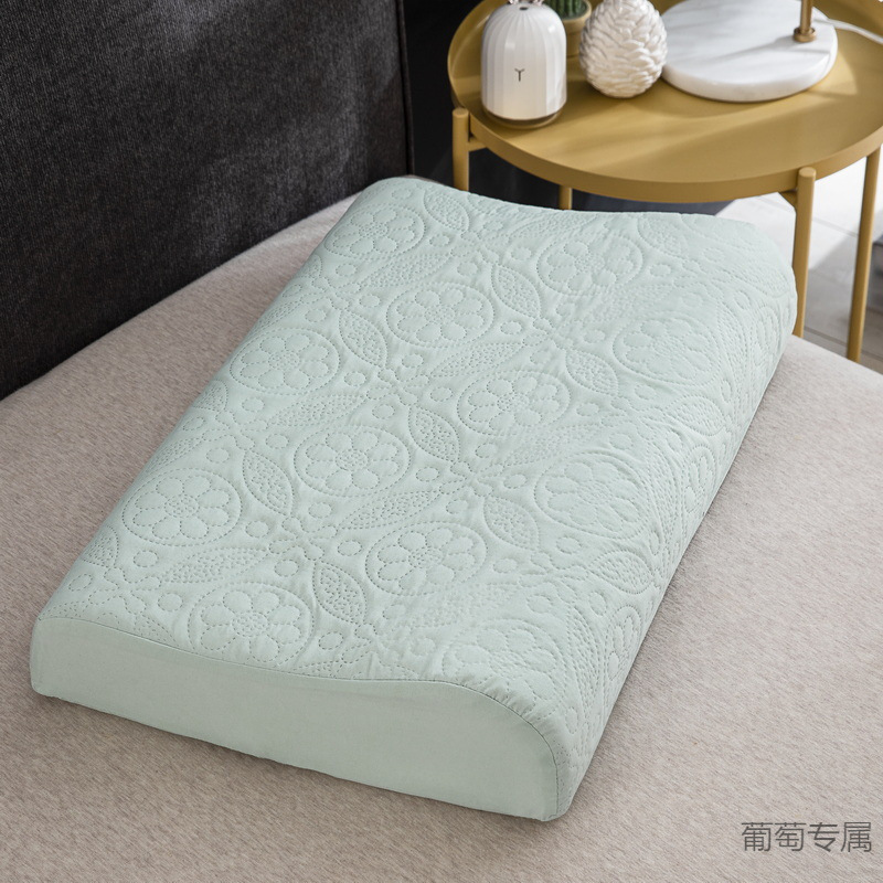 春季新款防水防头油家用床上用品乳胶单枕套学生宿舍小清新枕头套|undefined