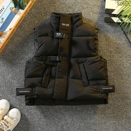 Boys and girls vests  autumn and winter new baby style vests children's style warm windproof cotton clothes winter clothes