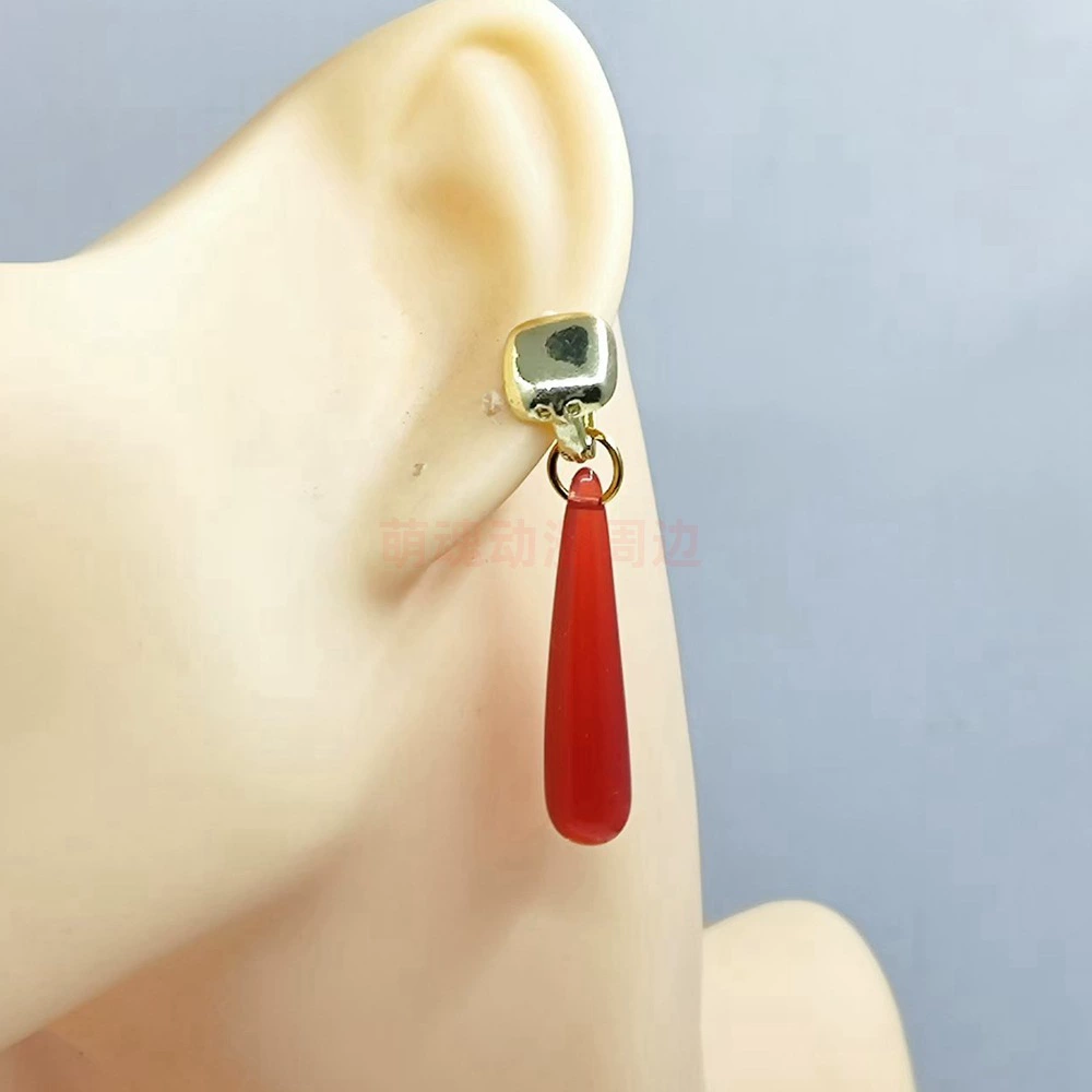 Серьги, зажимы для ушей, косплей