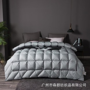 Treasure Winter Warm White Goose Down Quilt All Cotton Softwire Down Quilt Hotel Quilt Core Twist Thickened Spring and Autumn Quilt