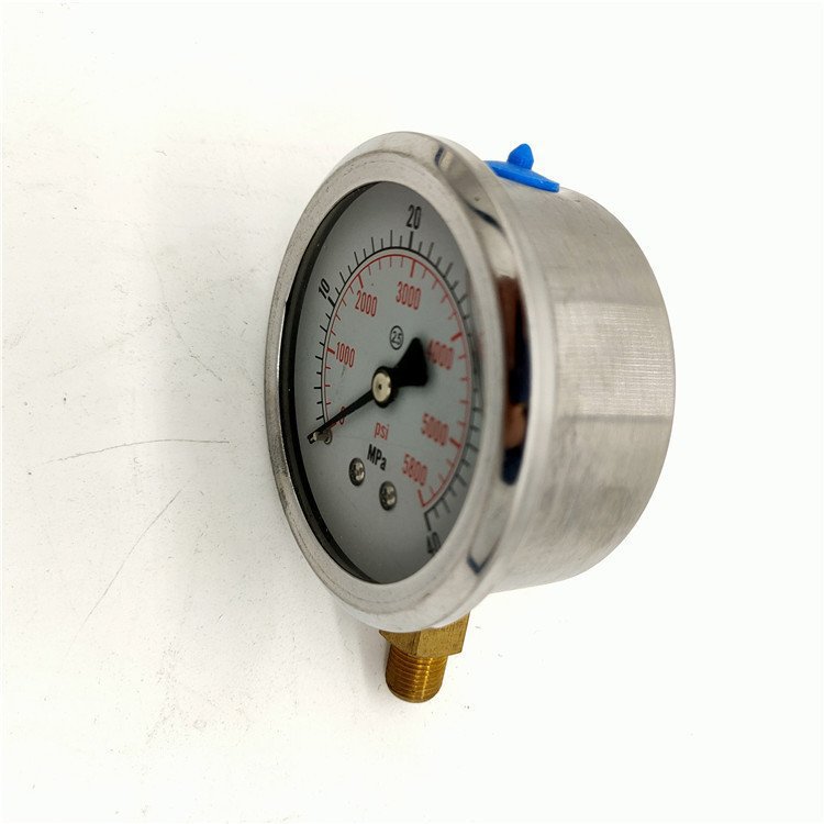 Manómetro de amoníaco Manómetro de amoníaco de acero inoxidable Manómetro de amoníaco resistente a terremotos Manómetro de presión especial