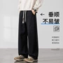 宽松新款秋季美式休闲裤