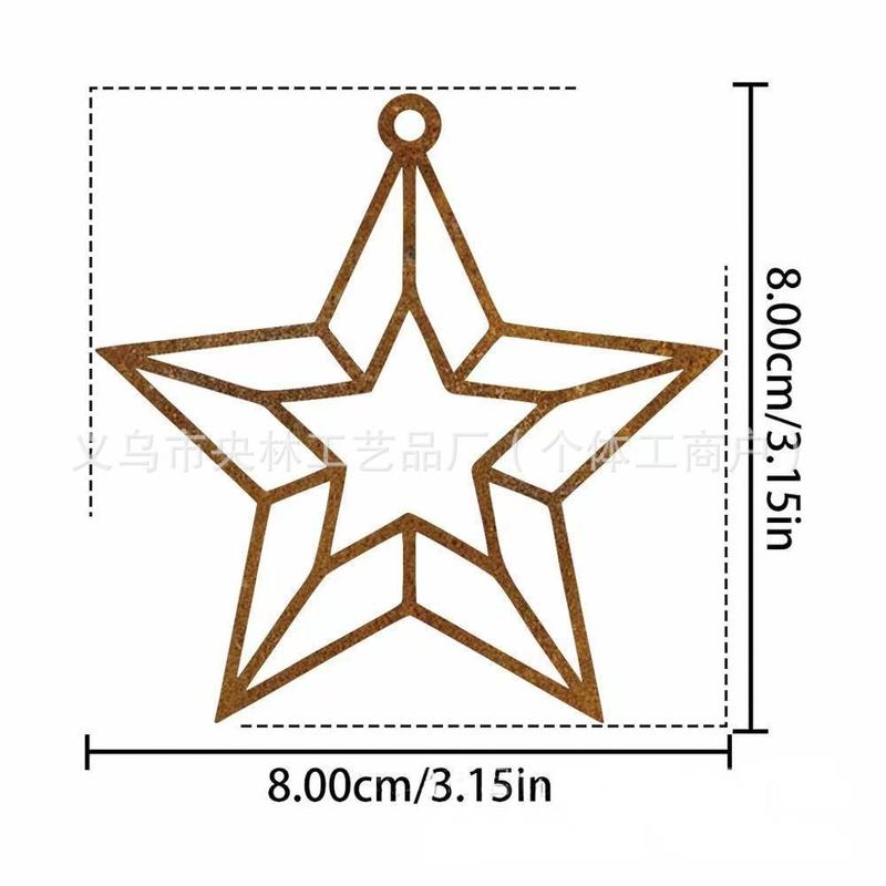 クリスマスデコレーション、錆びたトナカイのクリスマスツリー、屋外ガーデン用金属製鉄工芸品、飾り物|undefined