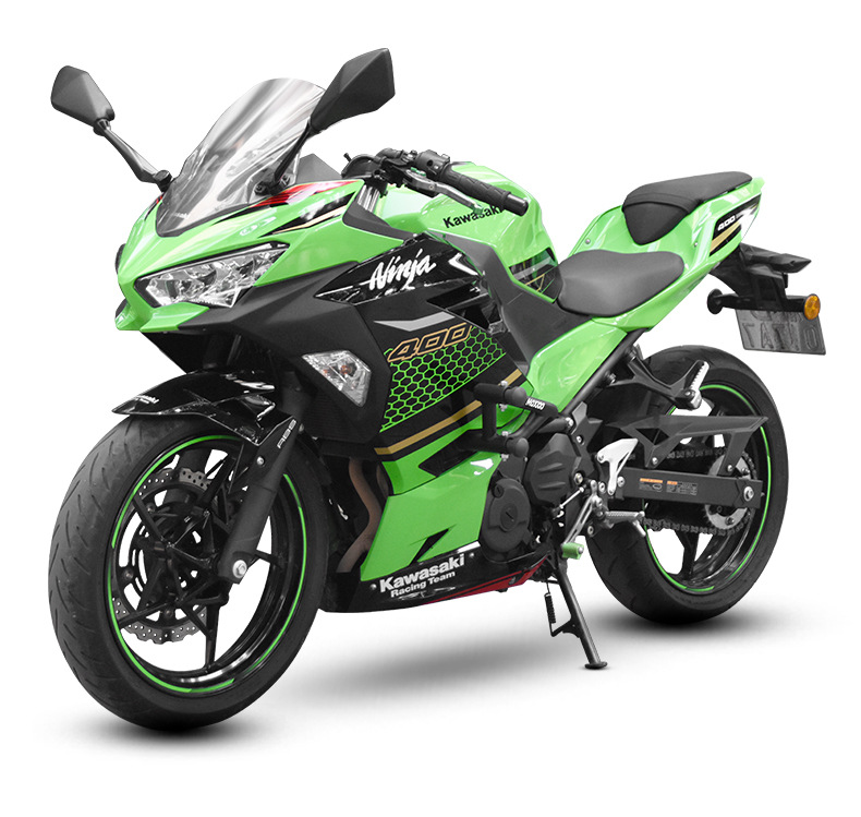 Suitable for Kawasaki Ninja400 Bumper Z400500 Spring Head Racing Bar Front Guard Bar Motorcycle Anti-Fall Bar
