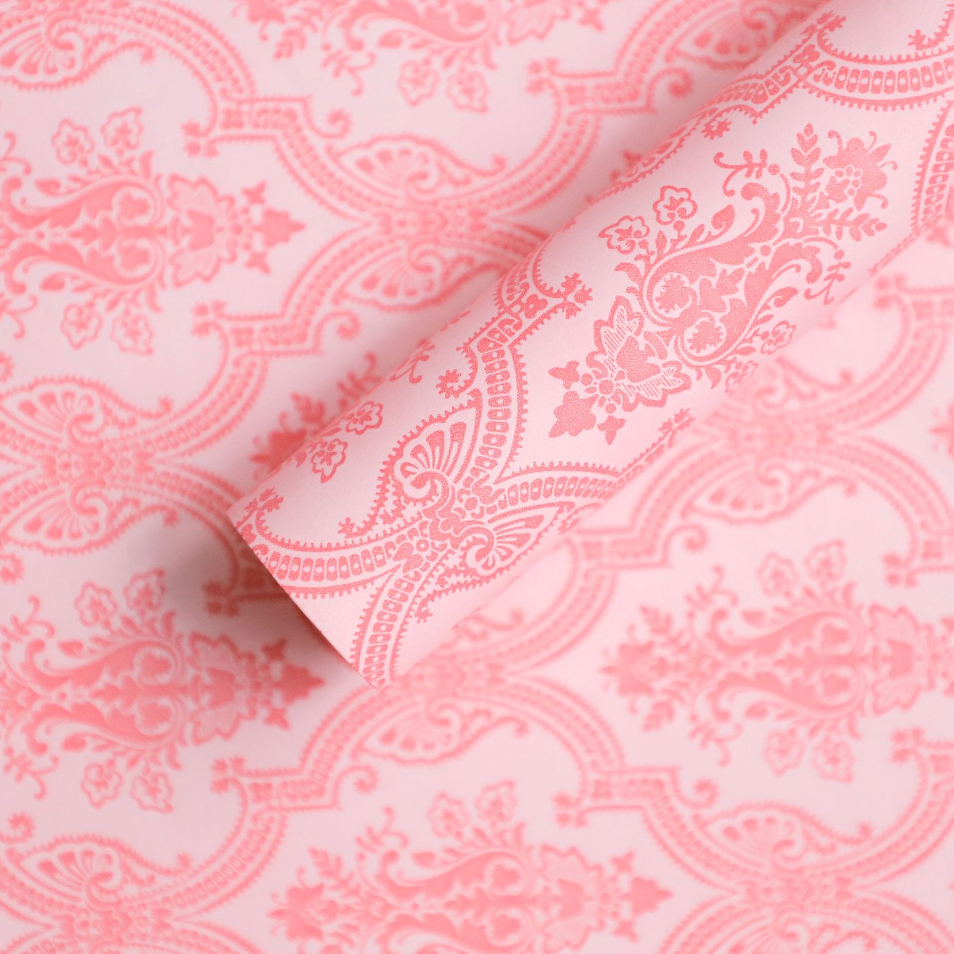 Materiales de embalaje de ramo de papel barroco algodón de alta calidad impermeable flor flor florista materiales de embalaje floral al por mayor