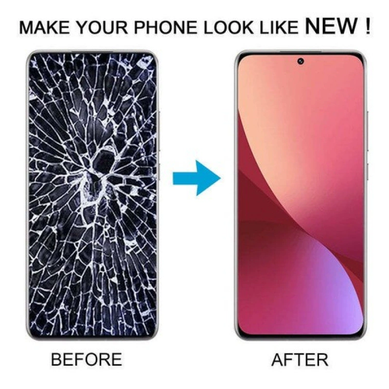 Подходяще для мобильного телефона Xiaomi 12 Pro / 12S Pro: комплект сборки экрана, оригинальный LCD-дисплей, интегрированный внутренний и внешний экран