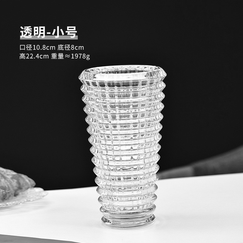 Modelo de boca redonda mediano (transparente)