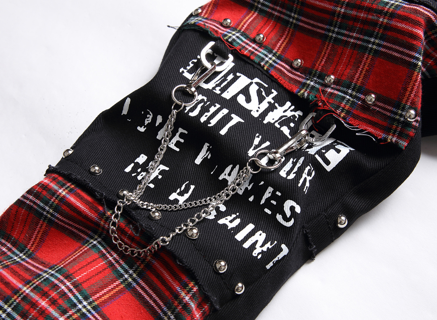 Stile misto, color blocking, jeans non elastici, pantaloni in denim da uomo personalizzati_voghion.com