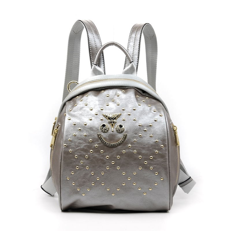 2025 PU suave manija personalidad mujer mochila de hombro ocio práctico portátil hombro único multipropósito 2789 #