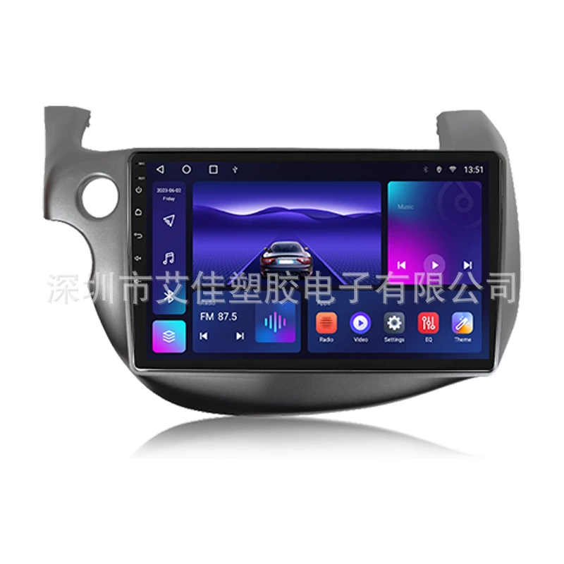 10inch suitable for Honda/Old Fit GPS car Capaly Android DVD large screen navigation screen + panel