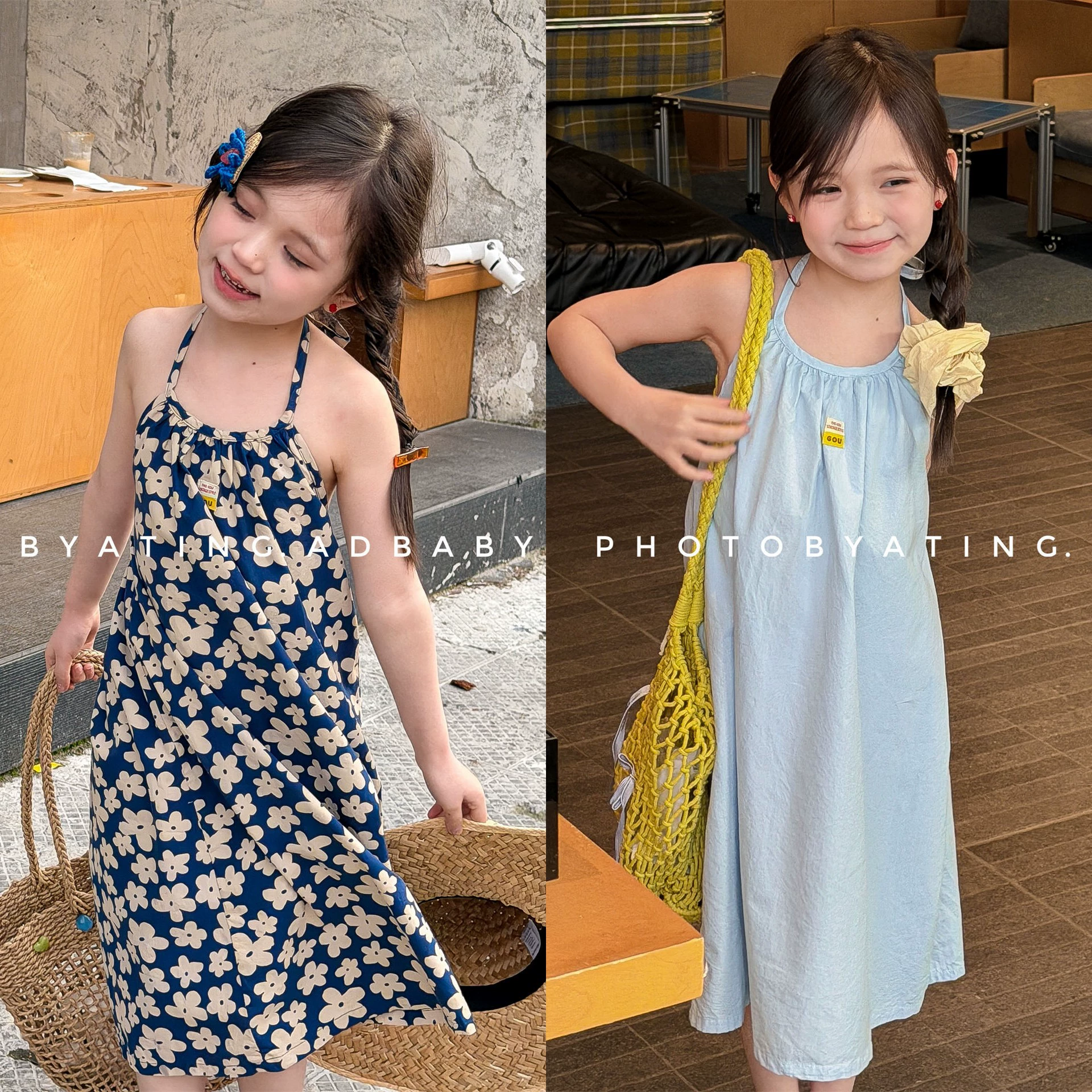 Summer summer clothing, dress, small princess costume, skirt, Korean style