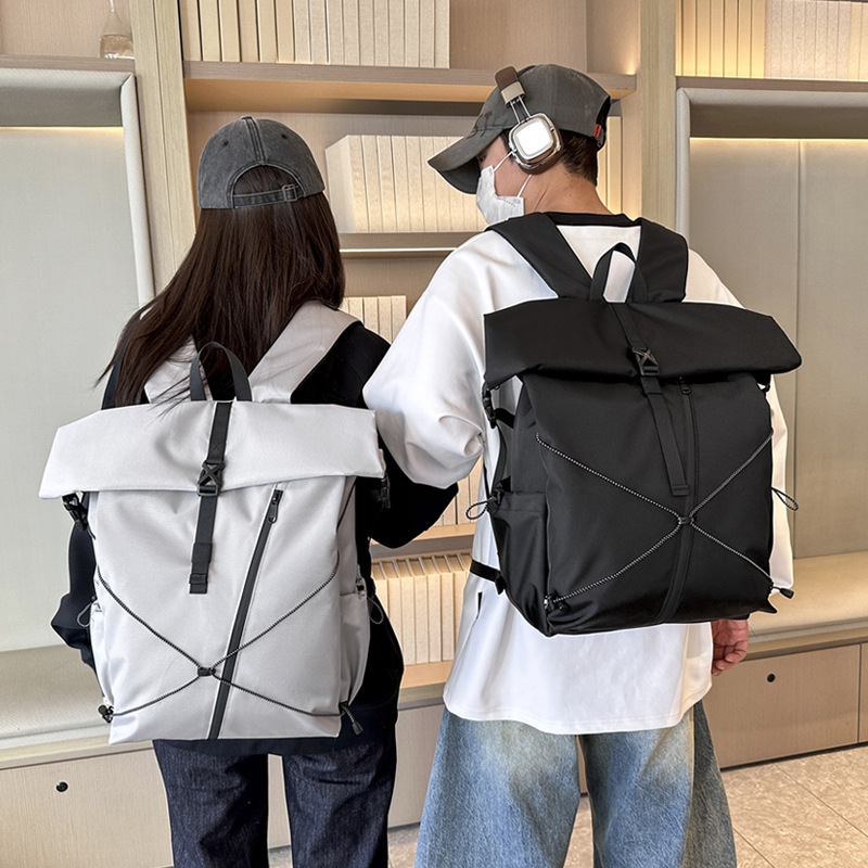 Mochila deportiva coreana de gran capacidad, nueva mochila de computadora para estudiantes universitarios, bolsa de viaje corto.