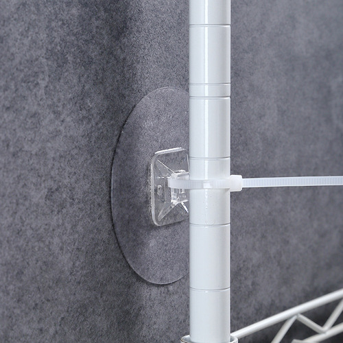 No punching storage cabinet, anti-falling furniture, anti-slip, children's tilt safety artifact, wall stainless steel connection and fixation