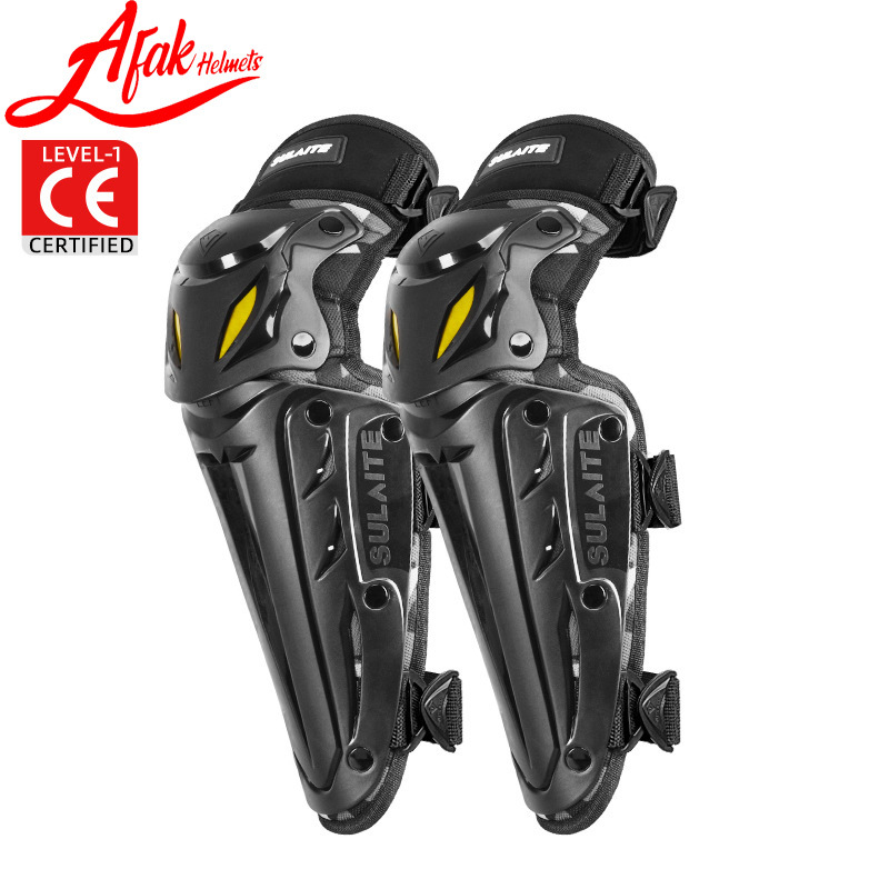 AFAK motocicleta montar anti-caída rodillera a prueba de viento almohadilla de la pierna off-road motocicleta codo pad transpirable equipo Caballero
