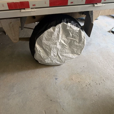Car tire rain and sun Spare wheel cover