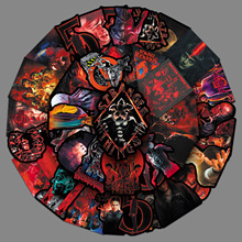 50张怪奇物语5海报贴纸美剧Stranger Things防水装饰电脑手机贴纸