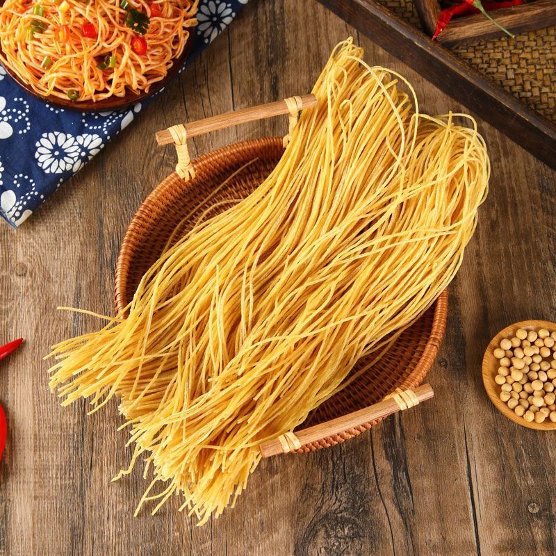 腐竹丝豆腐丝凉菜半成品豆丝豆皮素羊肚丝豆制品干货批发