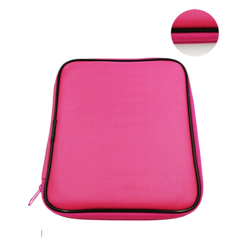 Rojo bordado desmontable anillo aguja color alúmina intercambio cable suéter aguja de tejer bolsa de ganchillo conjunto de herramientas