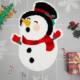 Cross-border Christmas imitation cashmere floor mat toilet bathroom absorbent non-slip mat Amazon temu generation hair porch foot mat