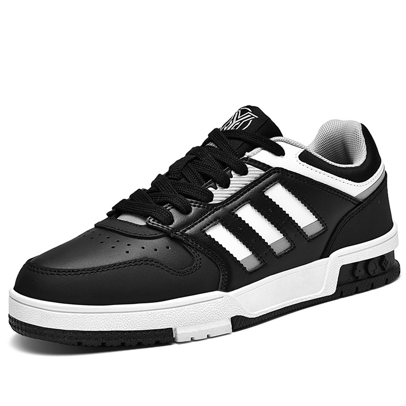 Aj Putian zapatos de hombre modelos de otoño e invierno nuevos zapatos Pu de la fuerza aérea sitio web oficial zapatos deportivos de moda zapatos blancos casuales zapatillas de deporte para hombre