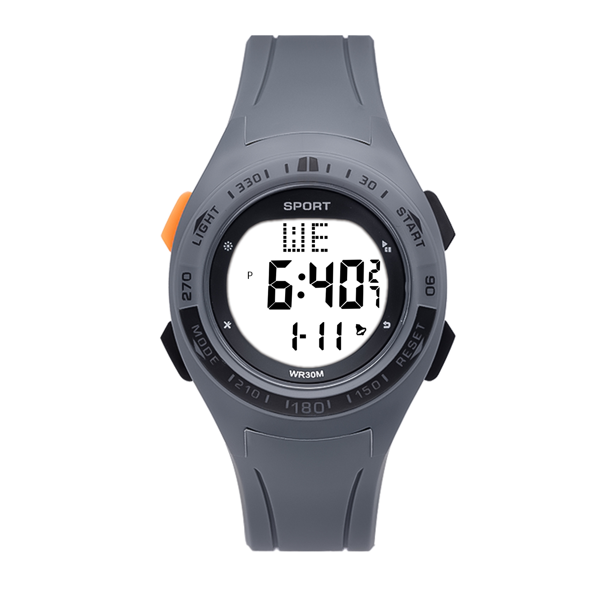 Reloj electrónico simple de los deportes al aire libre para los estudiantes de la escuela secundaria hombres luminosos multifuncionales de moda y mujeres reloj electrónico de moda