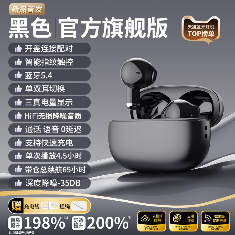 原装正品蓝牙耳机真无线入耳式降噪运动听歌游戏超长续航2025新款|undefined