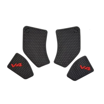Suitable for Ducati Streetfighter V42018-2022 Motorcycle Fuel Tank Anti-Slip Sticker Anti-Scratch Rubber Sticker (Motorcycle Safety Supplies) - black