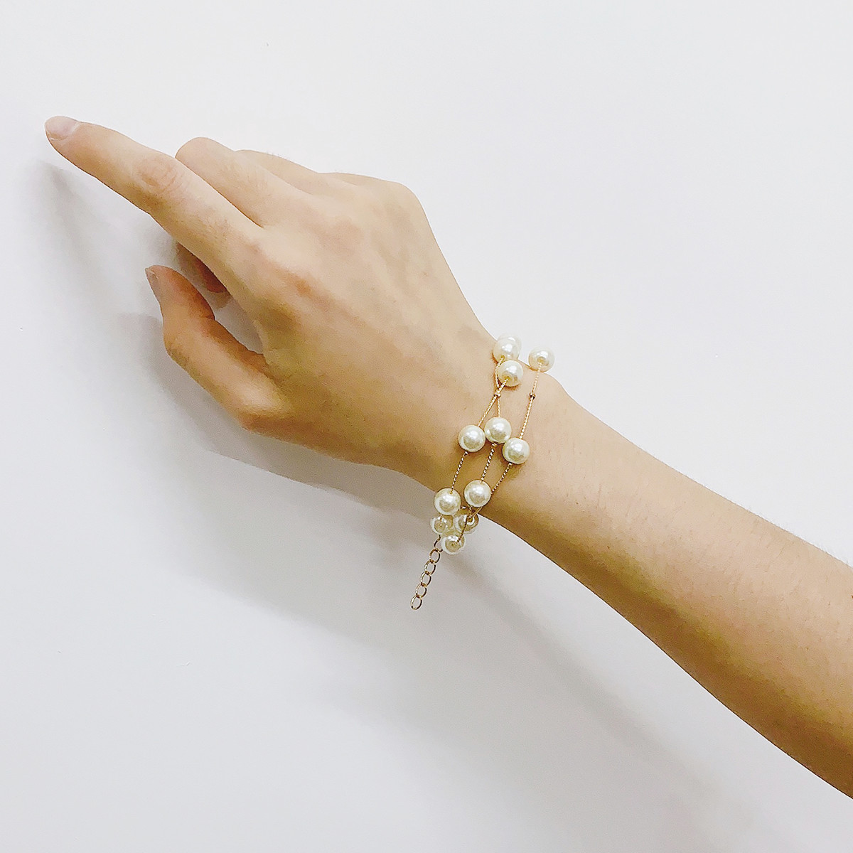 Fashion Geometric Copper Beaded Womenu0027S Bracelets Earrings Necklace 3 Piece Set