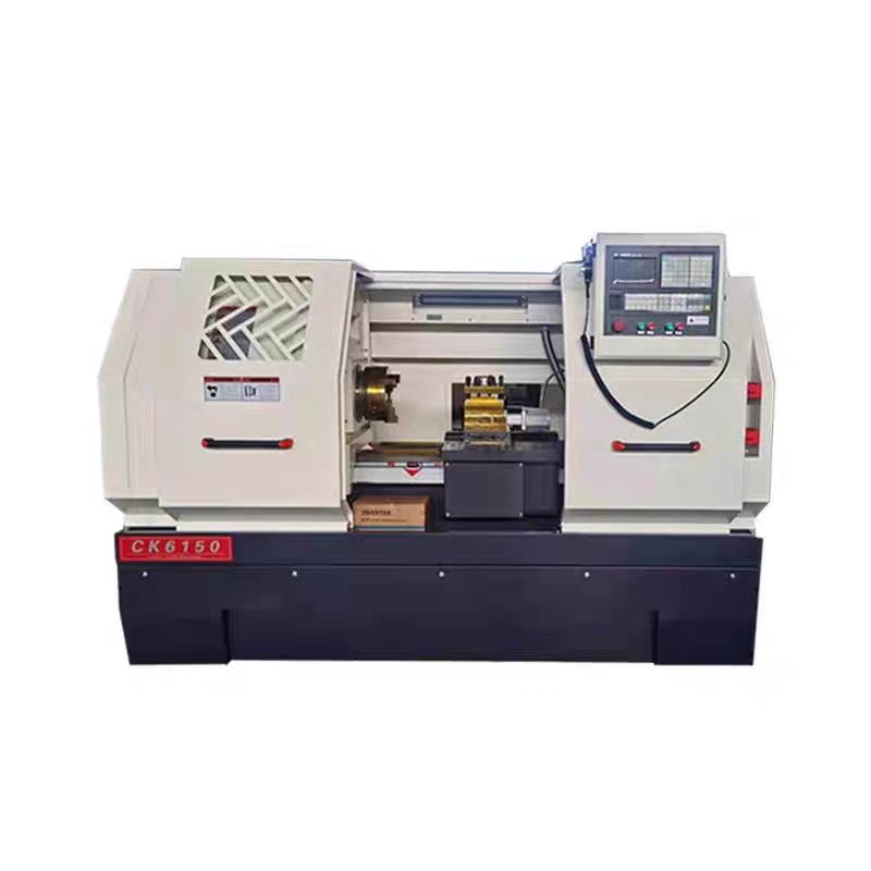 Torno CNC 6150 / 6180 máquina herramienta CNC de alta precisión fresadora automática de riel duro 6140 configuración opcional