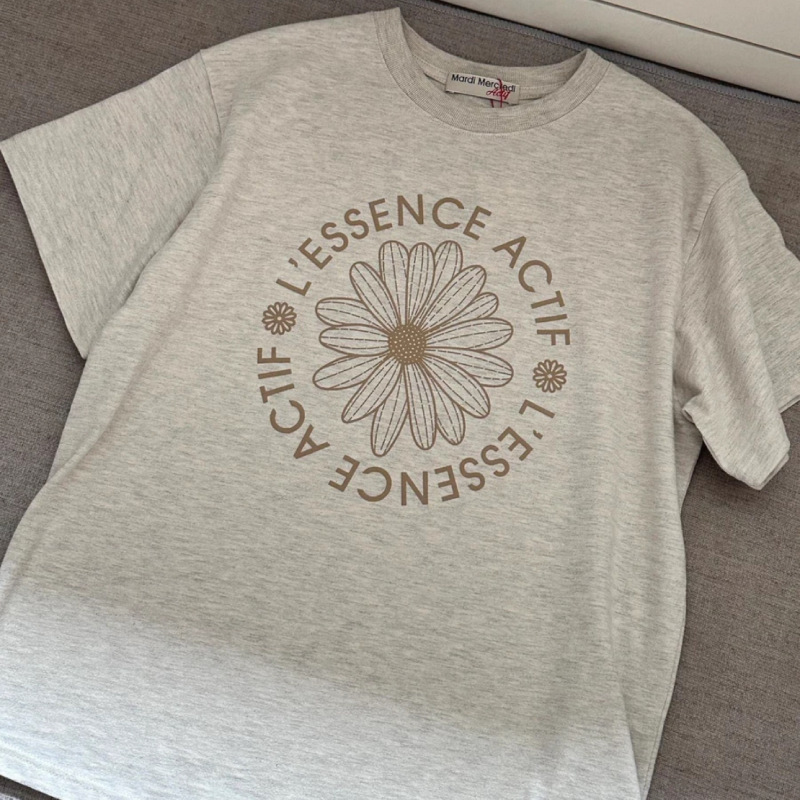 【2025新作】本物のマルディ半袖ゴルフダックスフントフラワーネックレスドッグゴールドハイシルバー同Tシャツ|undefined