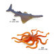 Cross-border Amazon Solid Plastic Simulation Large Marine Animal Model Hippocampus Lobster Crab Science and Education Hand-made Toys