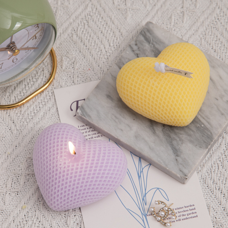 Knit Love Scented Candle Gift Set for Instagram Creative Home Decor Accessories Set Photo Prop Wedding Gift