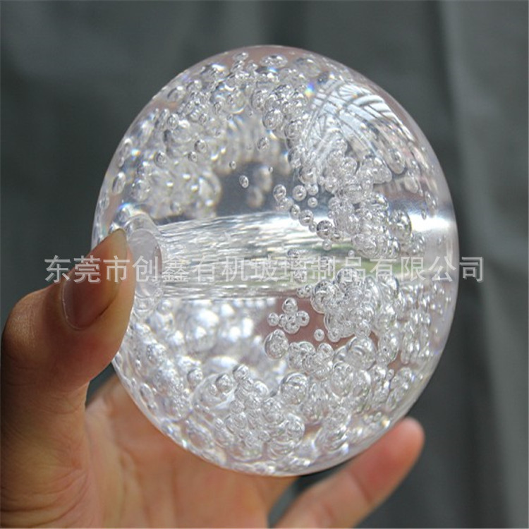 供应外牙亚克力球  30mm水晶球 亚克力水晶球 透明球 圣誔气泡球