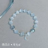 Moon Planet Gray Moonlight Cat's Eye Bracelet