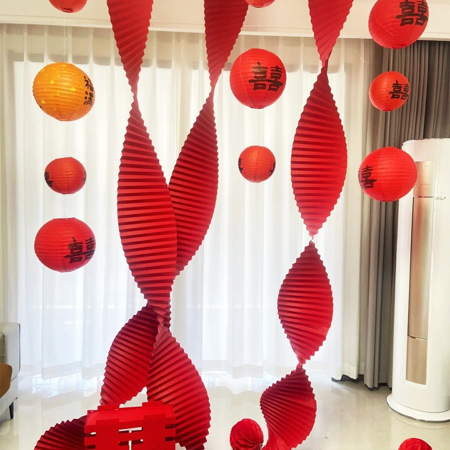 종이접기 해피 웨딩룸 - 레드 컬러 5