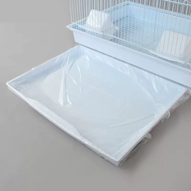 Чехол для клетки кролика, одноразовый прозрачный коврик, универсальный туалет для кроликов, полный набор с лотком для мочи, пакеты, продажа напрямую от производителя