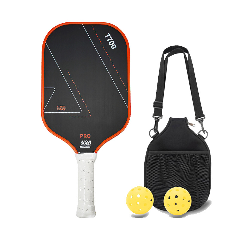 클래식 오렌지 레드 슈트 1샷 + 볼 2개 + 라켓백 1개