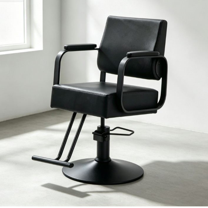 Peluquería Silla de pelo salón especial de corte de pelo taburete de alto grado teñido caliente asiento de elevación silla giratoria de pelo al por mayor