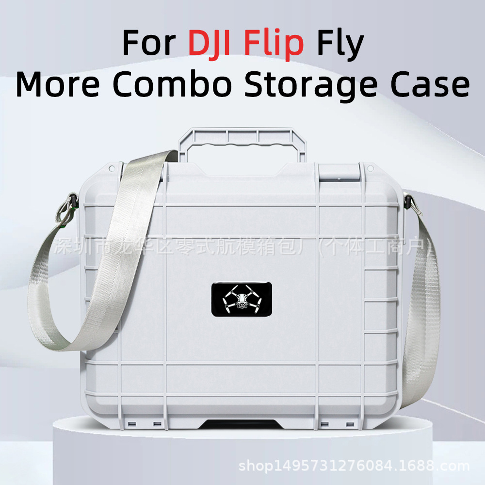 Aplicable a DJI flip caja a prueba de explosiones flip con pantalla bolsa de almacenamiento de control remoto caja a prueba de explosiones universal dijflip bolsa portátil